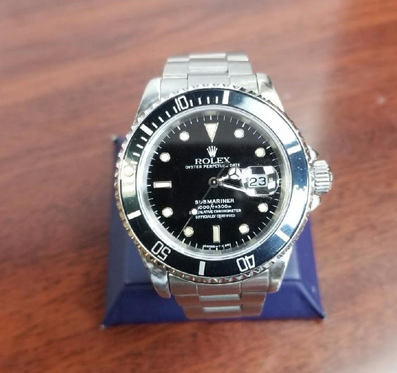 Rolex watch listing