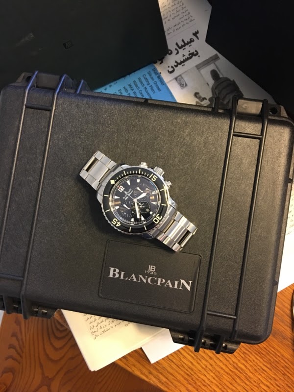 Blancpain watch listing