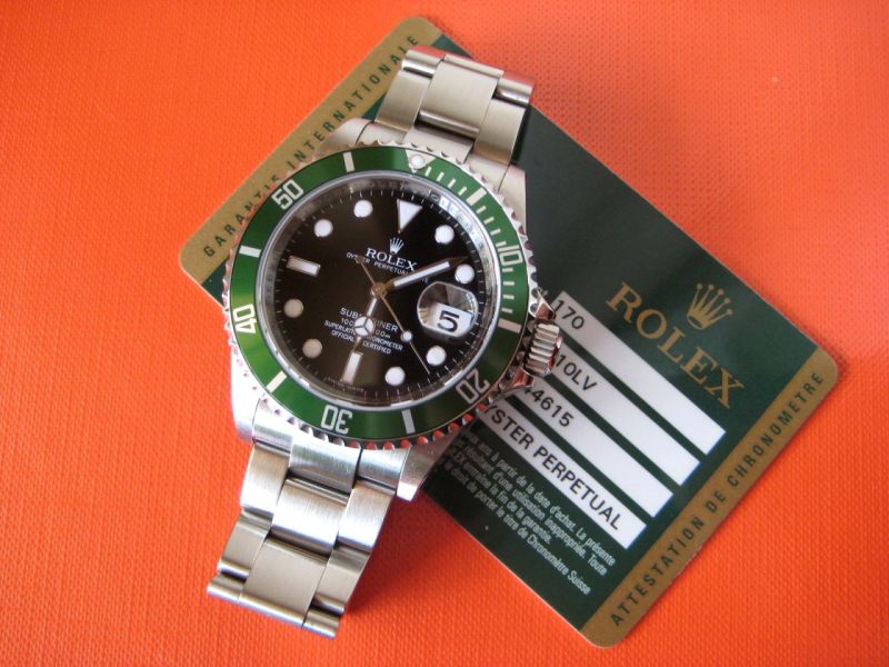 Rolex watch listing