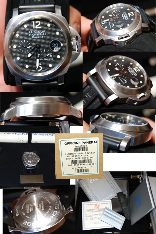 Panerai watch listing