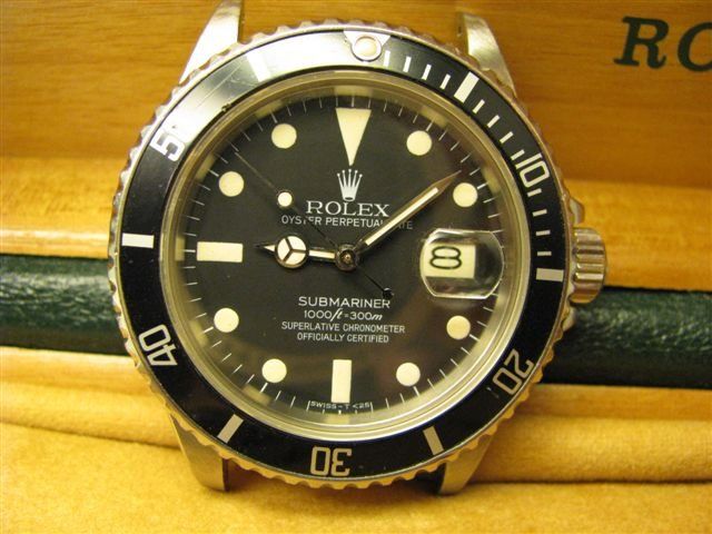 Rolex watch listing