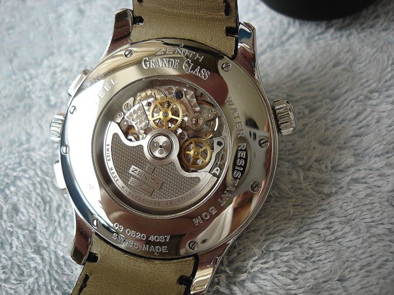 Zenith watch listing