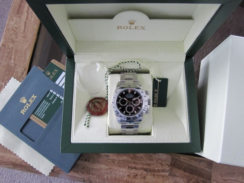 Rolex watch listing
