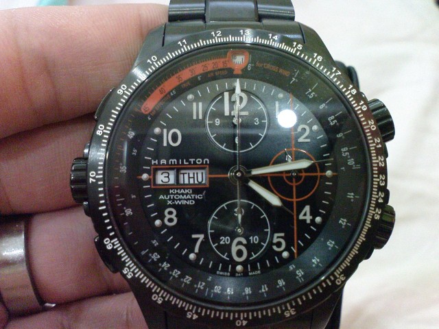 Hamilton watch listing