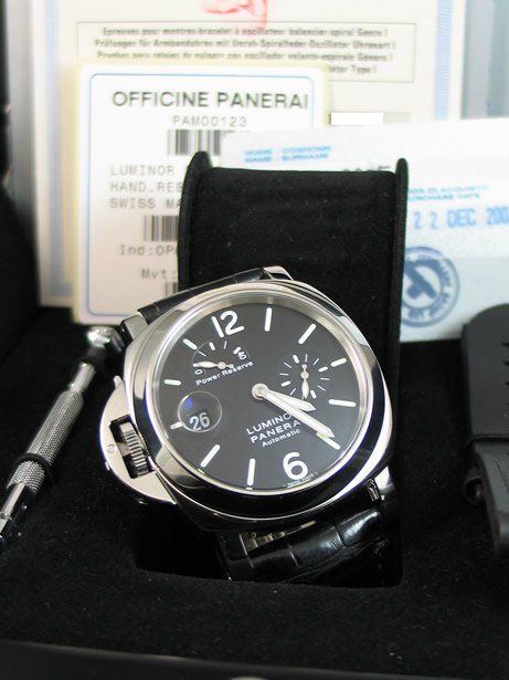 Panerai watch listing