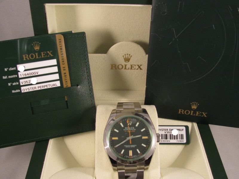 Rolex watch listing