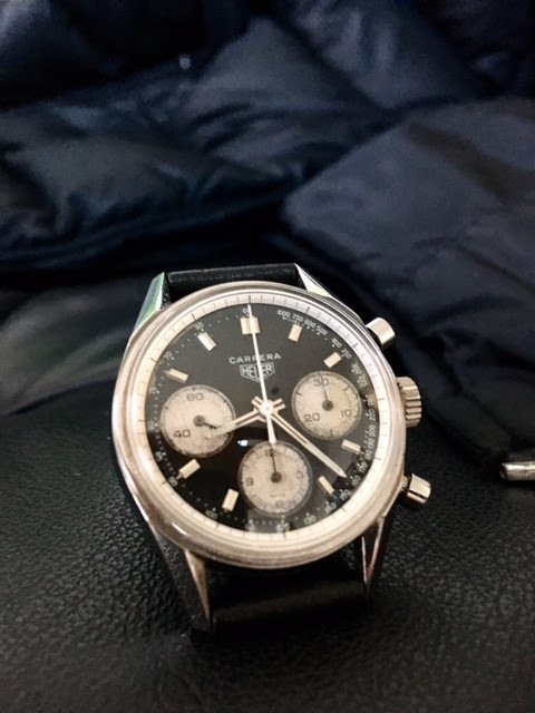 Vintage Heuer 2447 NST watch listing