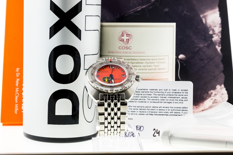 DOXA watch listing