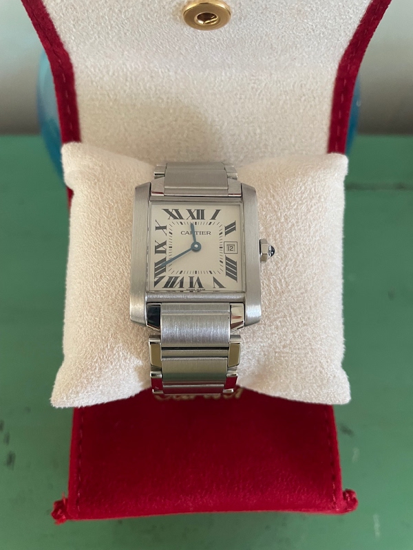 Cartier watch listing