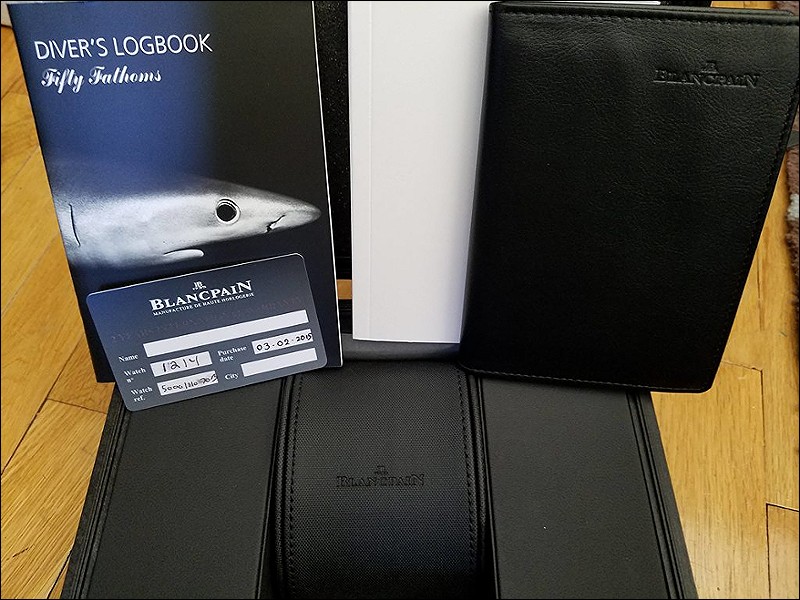 Blancpain watch listing