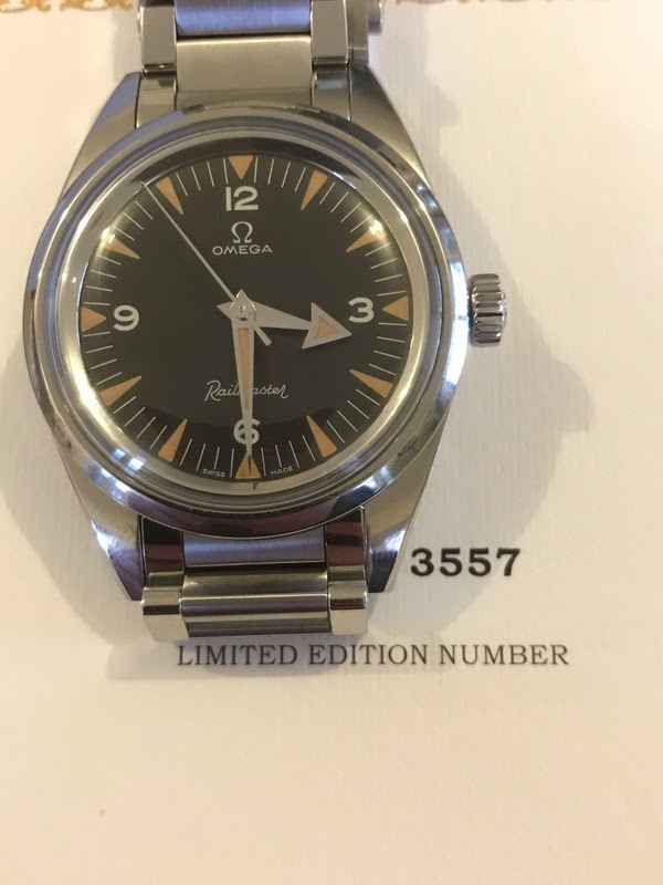 Omega watch listing