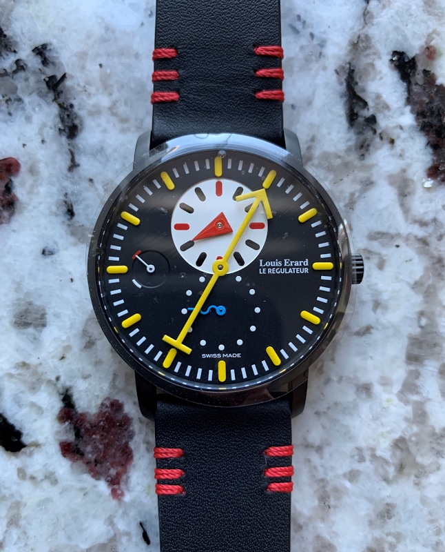 Alain Silberstein x Louis Erard watch listing