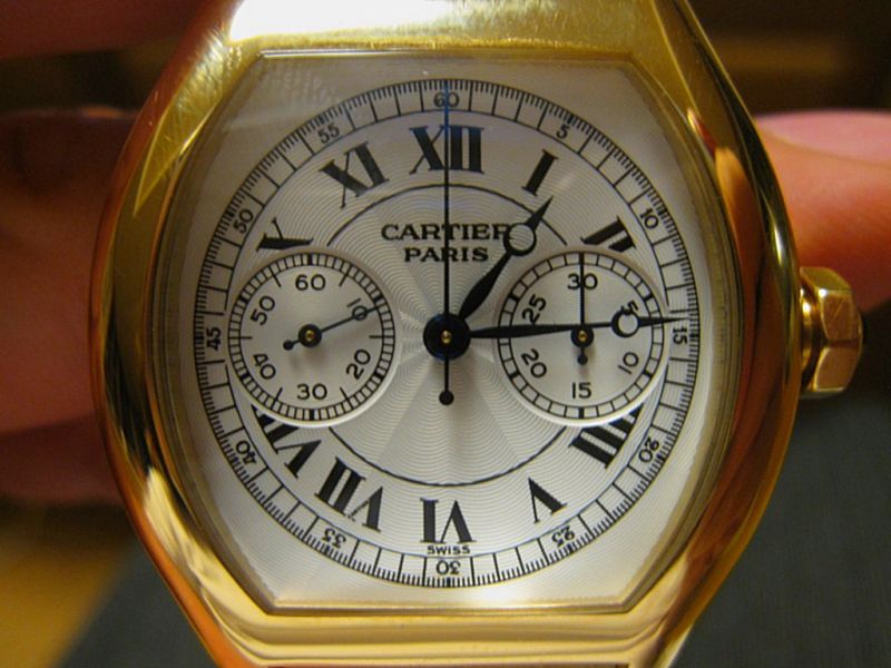 Cartier watch listing