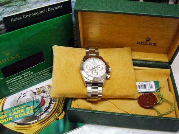 Rolex watch listing
