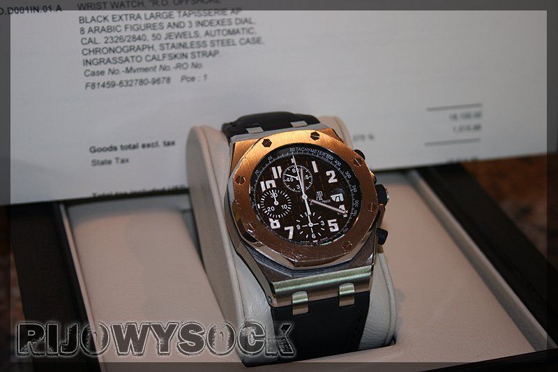Audemars Piguet watch listing