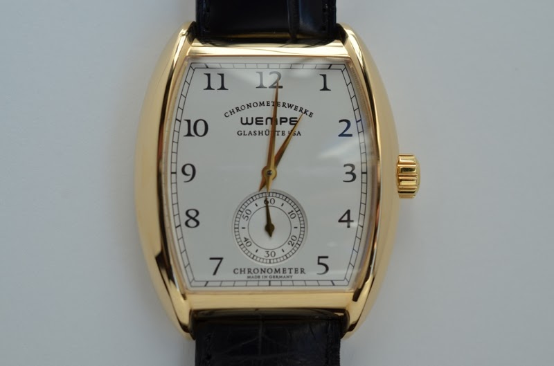 Wempe Glashütte watch listing