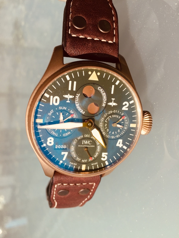 IWC watch listing