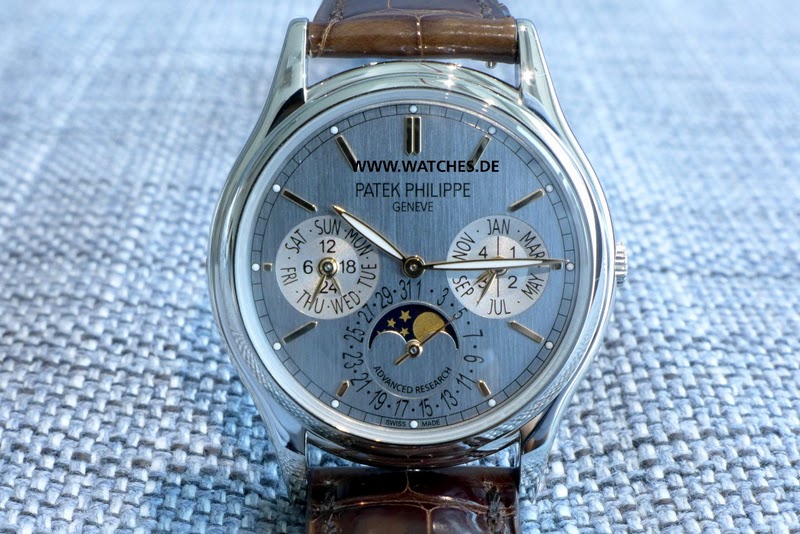 Patek Philippe watch listing
