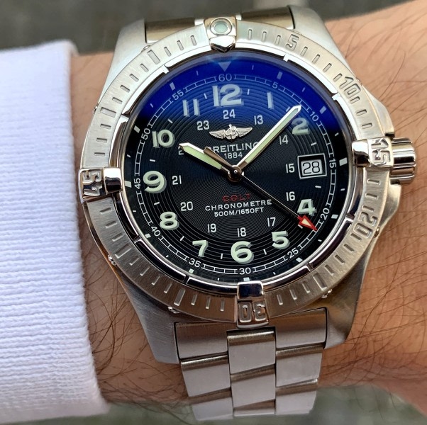 Breitling watch listing