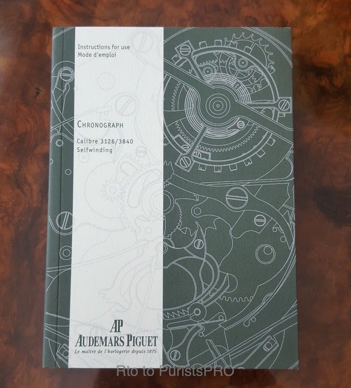 Audemars Piguet watch listing