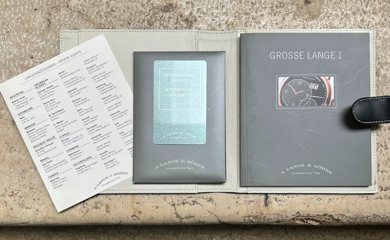 A. Lange and Söhne watch listing