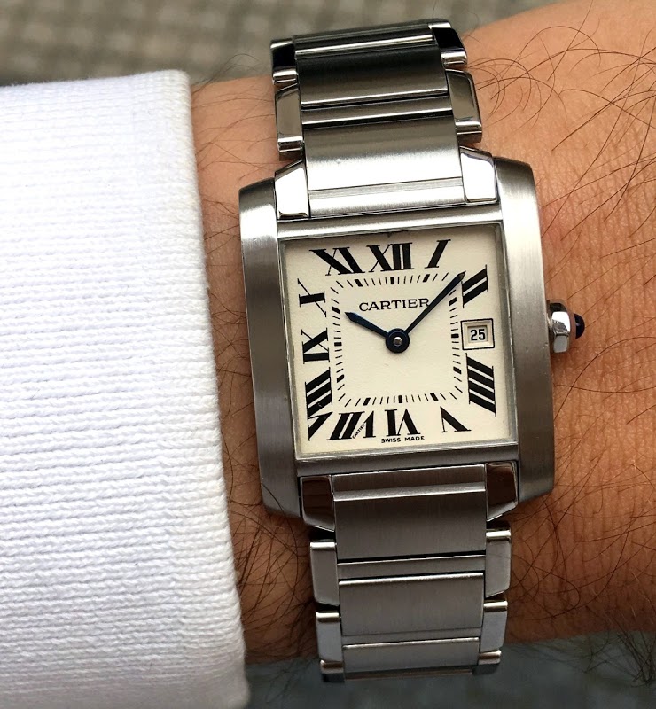 Cartier watch listing