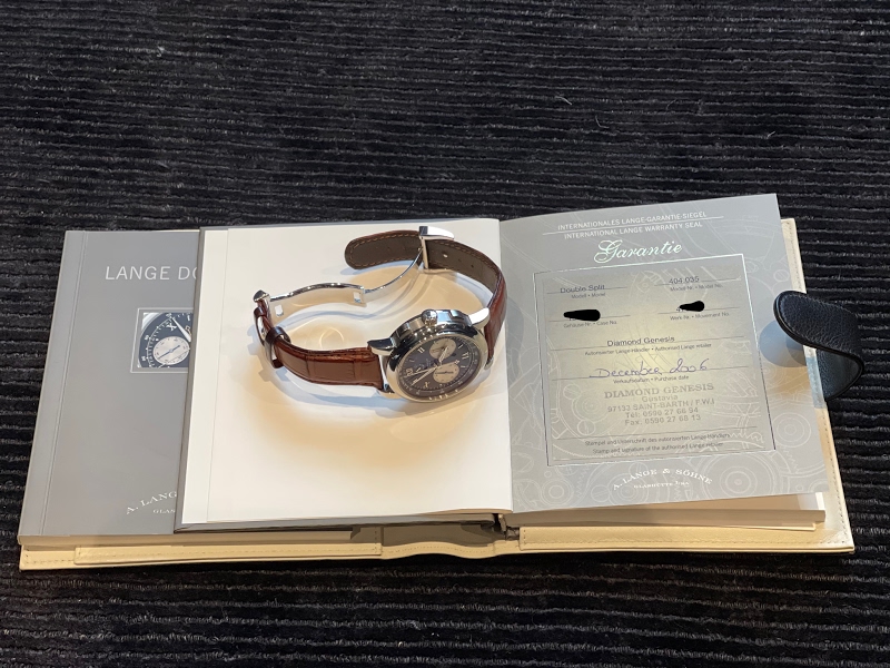 A. Lange and Söhne watch listing