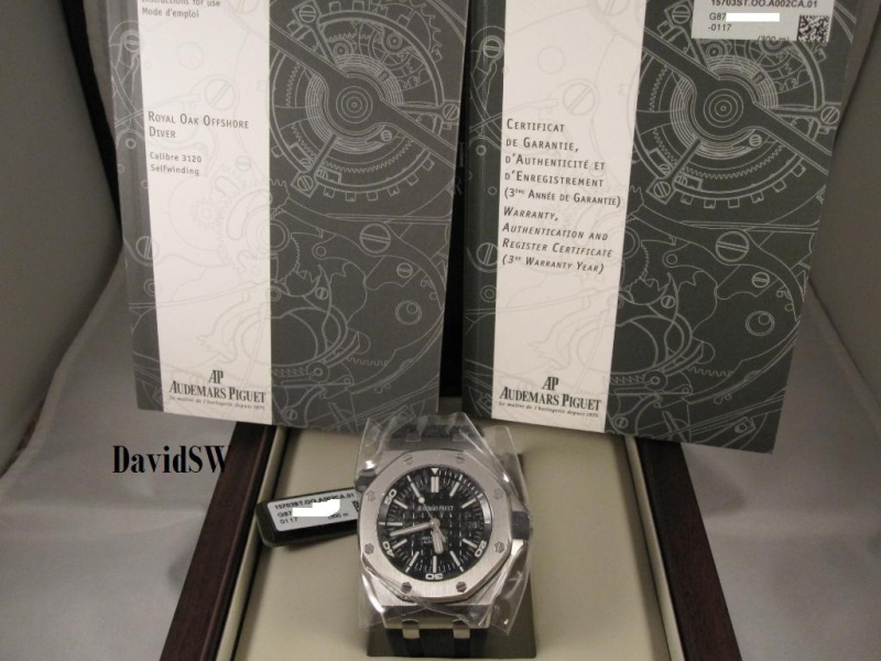 Audemars Piguet watch listing