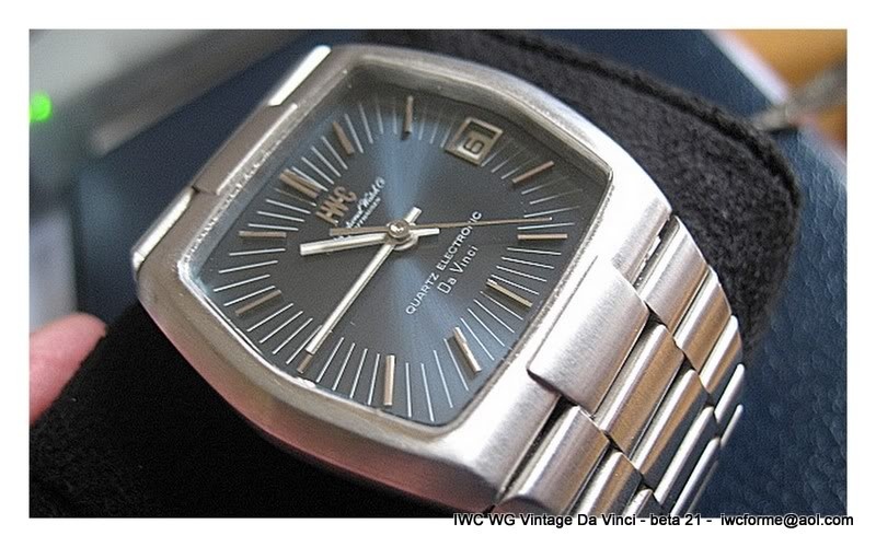 IWC watch listing
