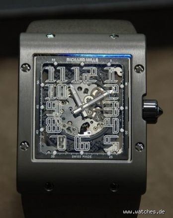 Richard Mille watch listing