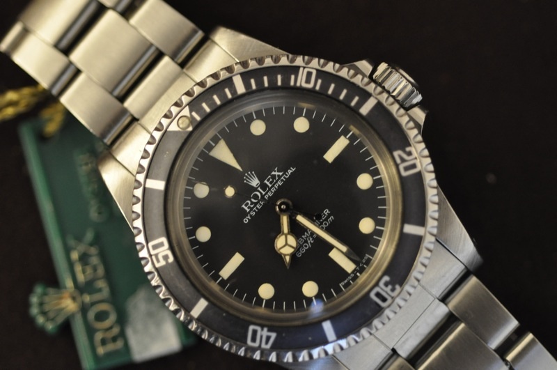 Rolex watch listing