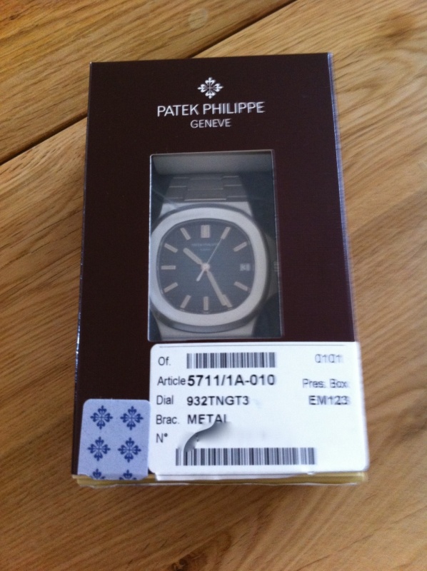 Patek Philippe watch listing