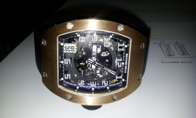 Richard Mille watch listing