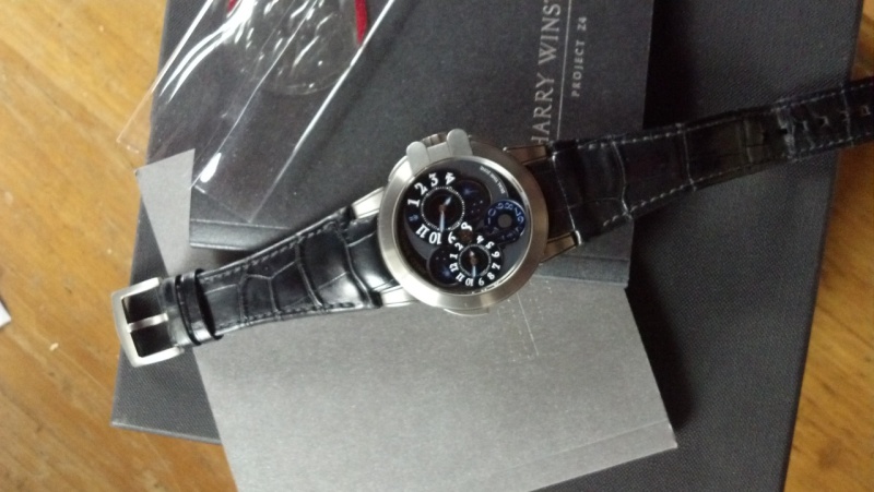 Harry Winston watch listing