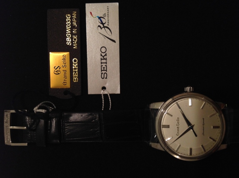 Grand Seiko watch listing