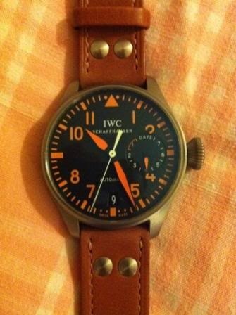 IWC watch listing