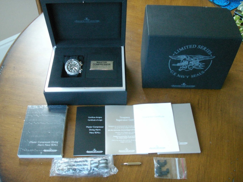 Jaeger LeCoultre watch listing