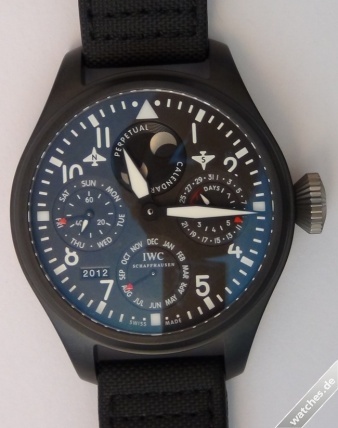 IWC watch listing