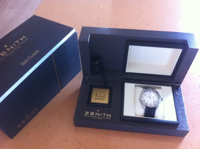 Zenith watch listing