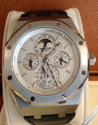 Audemars Piguet watch listing