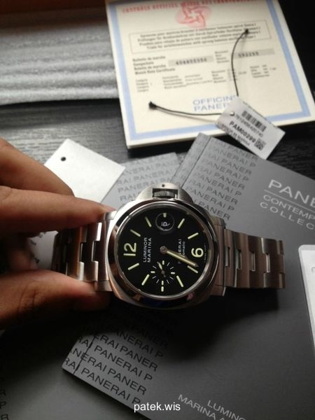 Panerai watch listing