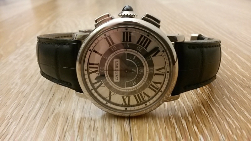 Cartier watch listing