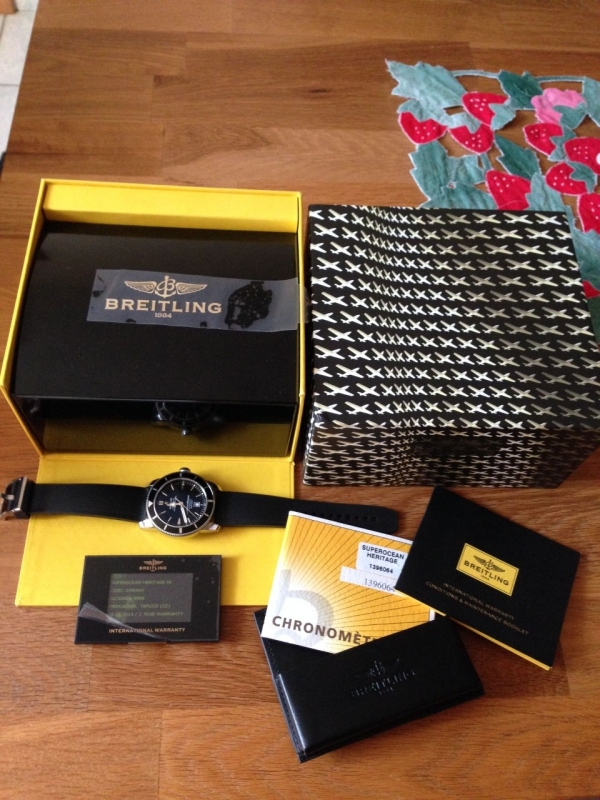 Breitling watch listing