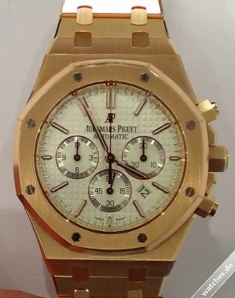 Audemars Piguet watch listing