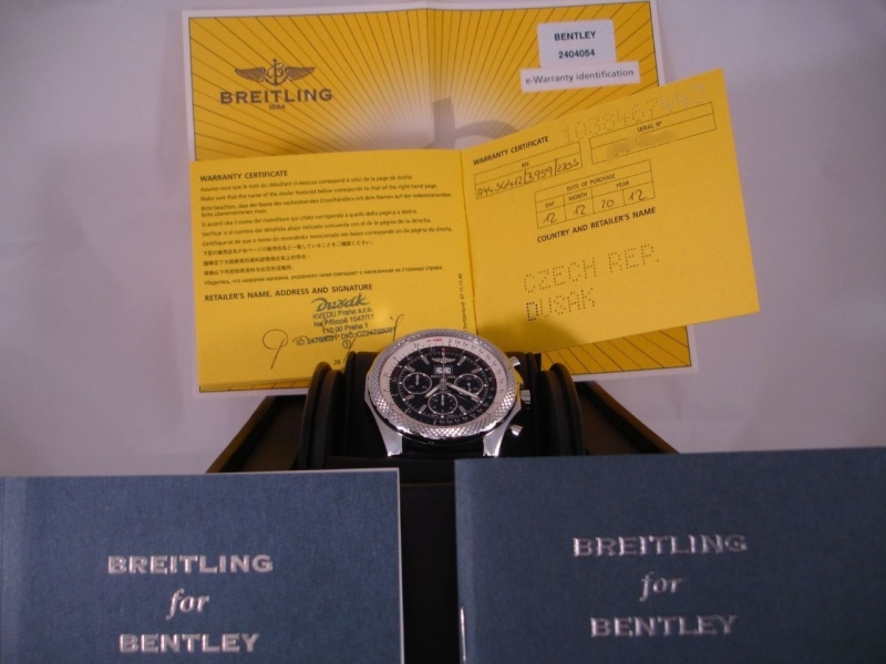 Breitling watch listing