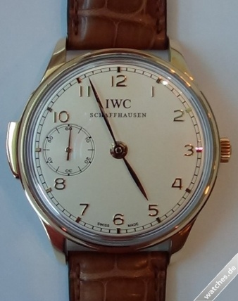 IWC watch listing