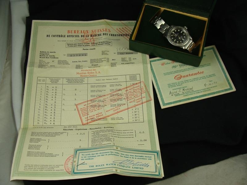 Rolex watch listing