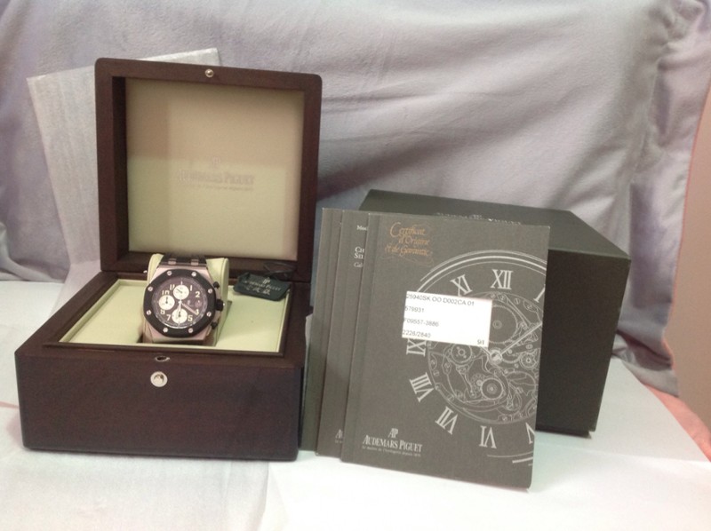 Audemars Piguet watch listing