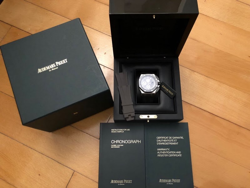 Audemars Piguet watch listing