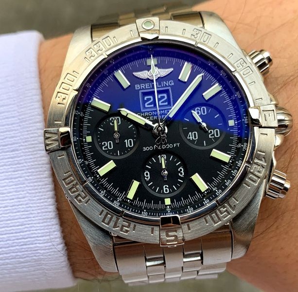 Breitling watch listing